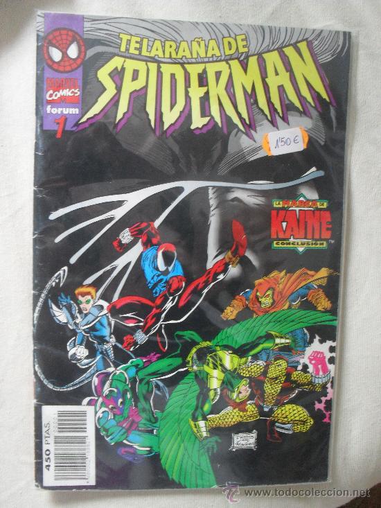 C&oacute;mics: TELARA&Ntilde;A DE SPIDERMAN N&ordm; 1. LA MARCA DE KAINE CONCLUSION. MARVEL COMICS. FORUM. - Foto 1