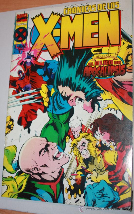 C&oacute;mics: Cronicas de los x men,  n&ordm;1: el alba de apocalipsis - Foto 1
