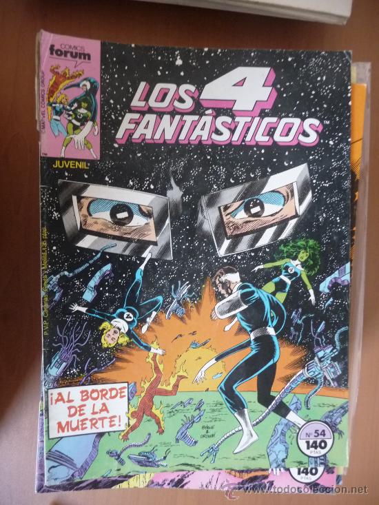 C&oacute;mics: LOS 4 FANT&Aacute;STICOS. VOL 1. N&ordm; 54. FORUM - Foto 1