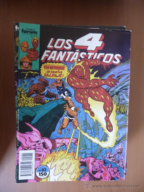 C&oacute;mics: LOS 4 FANT&Aacute;STICOS. VOL 1. N&ordm; 82. FORUM - Foto 1