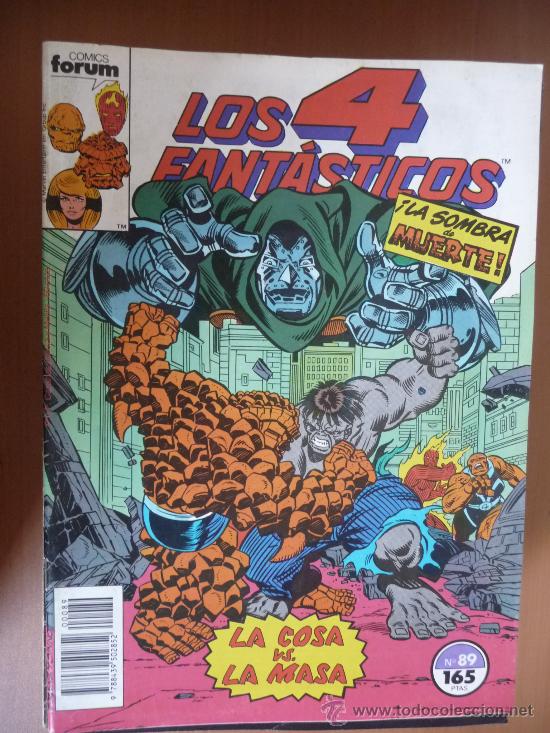 C&oacute;mics: LOS 4 FANT&Aacute;STICOS. VOL 1. N&ordm; 89. FORUM - Foto 1