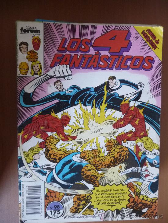 C&oacute;mics: LOS 4 FANT&Aacute;STICOS. VOL 1. N&ordm; 98. FORUM - Foto 1