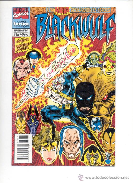 C&oacute;mics: BLACKWULF 1 FORUM MARVEL - Foto 1