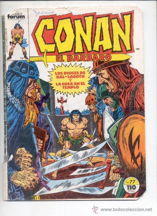 C&oacute;mics: CONAN EL BARBARO 77 FORUM - Foto 1