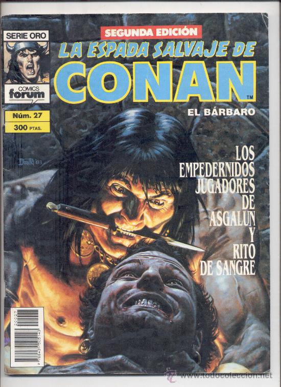 C&oacute;mics: LA ESPADA SALVAJE DE CONAN FORUM SEGUNDA EDICI&Oacute;N 27 - Foto 1