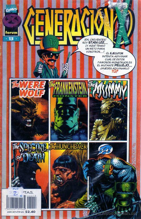C&oacute;mics: Generaci&oacute;n X N&ordm;13 (X-Men) - Foto 1