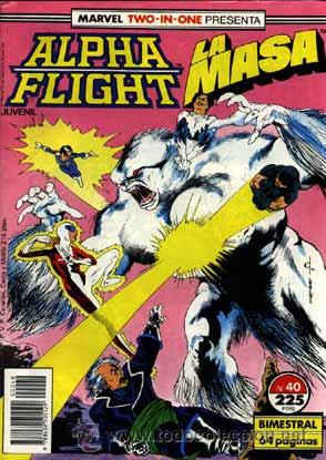 C&oacute;mics: alpha flight n 40 volumen I, junto con la masa - Foto 1