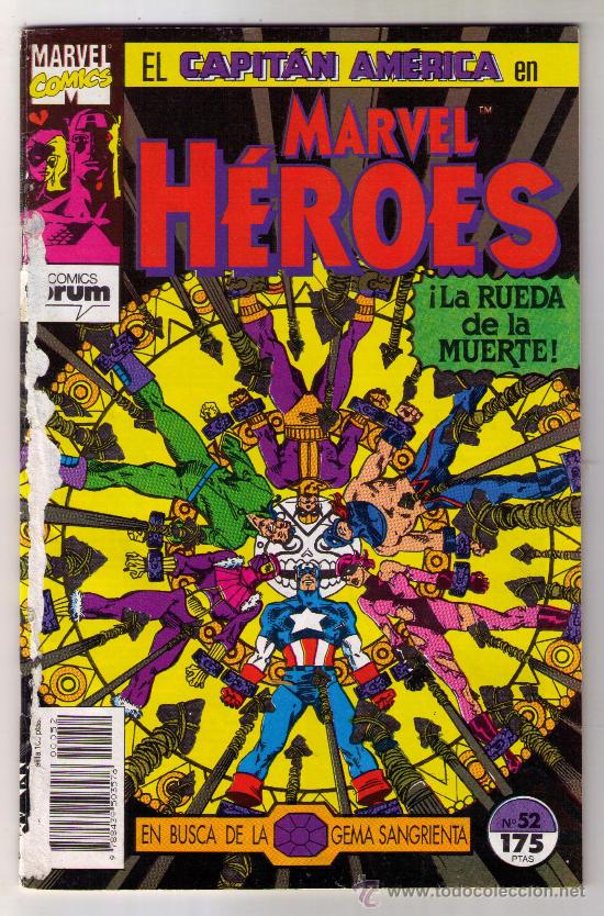 C&oacute;mics: MARVEL HEROES - N&ordm; 52 - LA RUEDA DE LA MUERTE - Foto 1