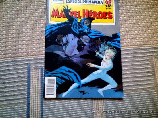 C&oacute;mics: MARVEL HEROES ESPECIAL PRIMAVERA 1988 CAPA Y PU&Ntilde;AL - Foto 1