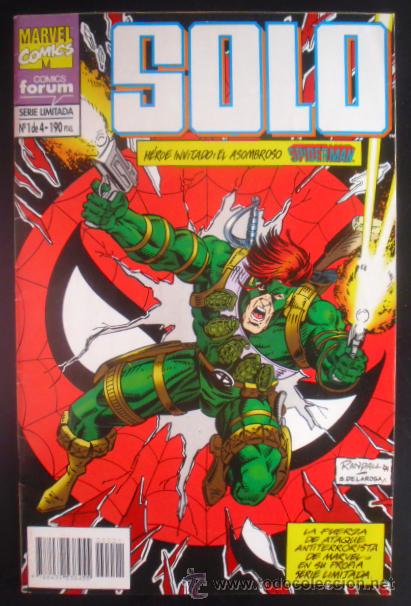 C&oacute;mics: Marvel Comics. Forum. Solo n&ordm; 1 de 4. Serie limitada. A&ntilde;o 1995. - Foto 1