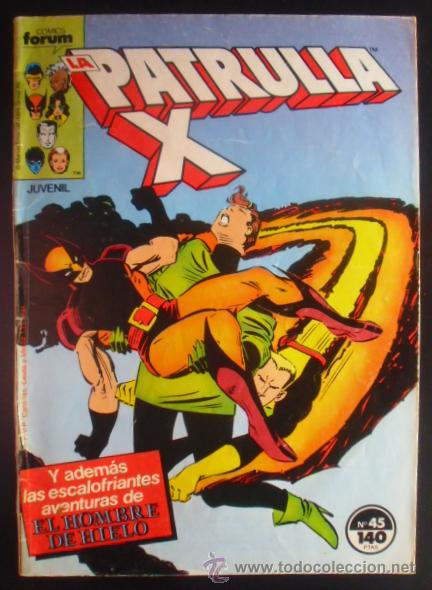 C&oacute;mics: Comics Forum. La Patrulla X n&ordm; 45. A&ntilde;o 1985. - Foto 1