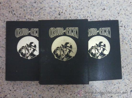 C&oacute;mics: CIRCULO DEL CRIMEN LOTE DE TOMOS N&ordm;1-3-4. - Foto 2