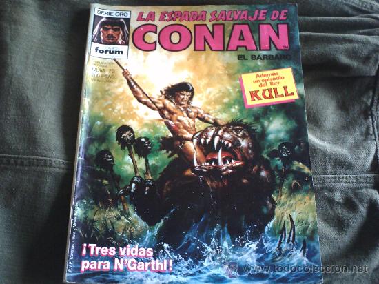 C&oacute;mics: LA ESPADA SALVAJE DE CONAN N&ordm;73 - Foto 1