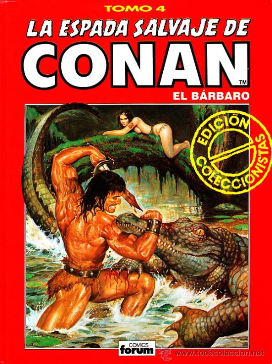 C&oacute;mics: ESPADA SALVAJE DE CONAN TOMO 4 (Forum) -TAPA DURA - Foto 1