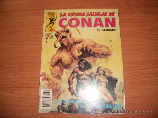 C&oacute;mics: LA ESPADA SALVAJE DE CONAN N&ordm; 33 1&ordf; EDICI&Oacute;N - Foto 1