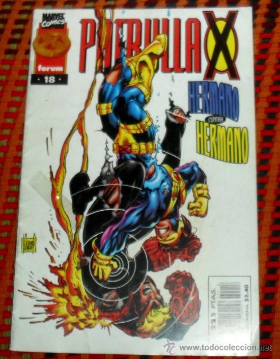 C&oacute;mics: PATRULLA X  N&ordm; 18. VOL. 2. MARVEL COMICS FORUM 225 PTAS - Foto 1