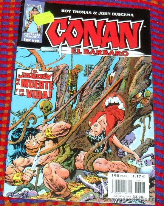 C&oacute;mics: CONAN EL BARBARO N&ordm; 41. COLOR. COMICS  FORUM - Foto 1
