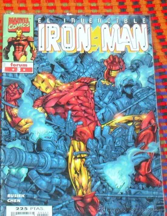 C&oacute;mics: IRON MAN N&ordm; 3. VOL. 4. MARVEL COMICS. FORUM. - Foto 1