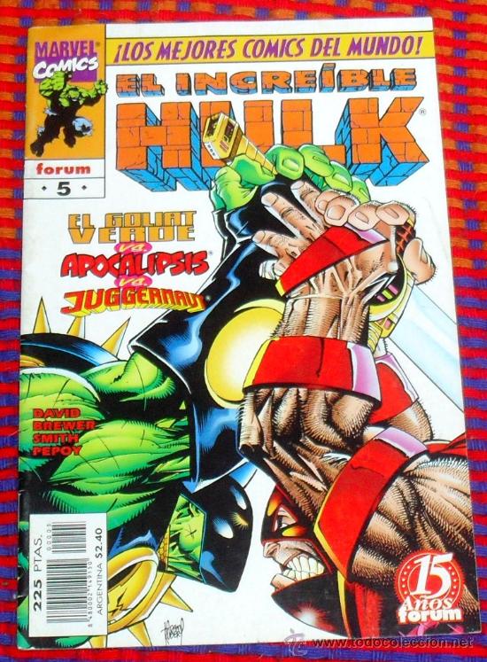 C&oacute;mics: EL INCREIBLE HULK N&ordm; 5. VOL. 3. MARVEL COMICS. FORUM. - Foto 1