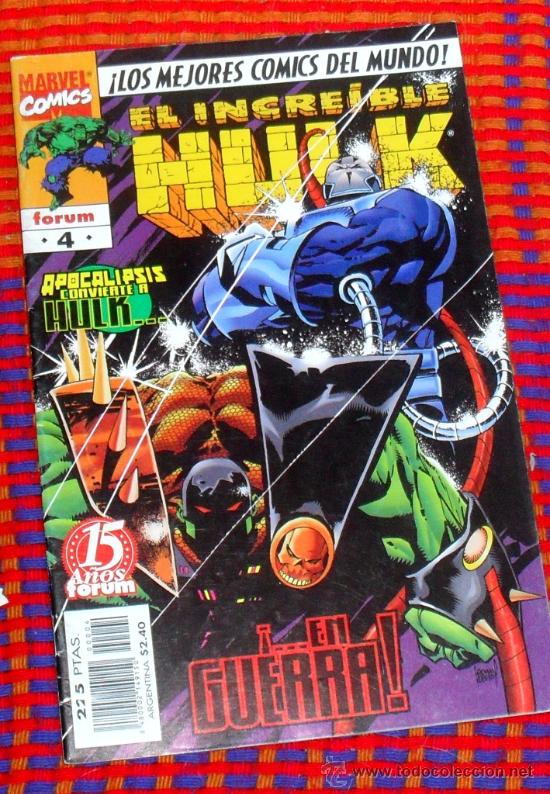 C&oacute;mics: EL INCREIBLE HULK N&ordm; 4. VOL. 3. MARVEL COMICS. FORUM. - Foto 1