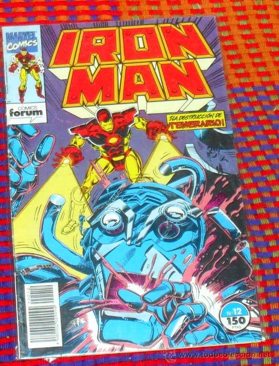 C&oacute;mics: IRON MAN N&ordm; 12. VOL. 2. MARVEL COMICS. FORUM - Foto 2
