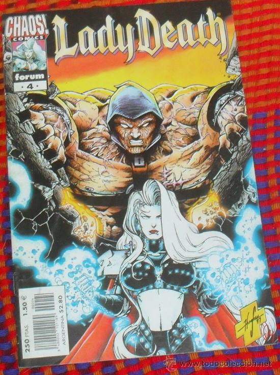 C&oacute;mics: LADY DEATH N&ordm; 4 COMICS FORUM CHAOS! - Foto 1
