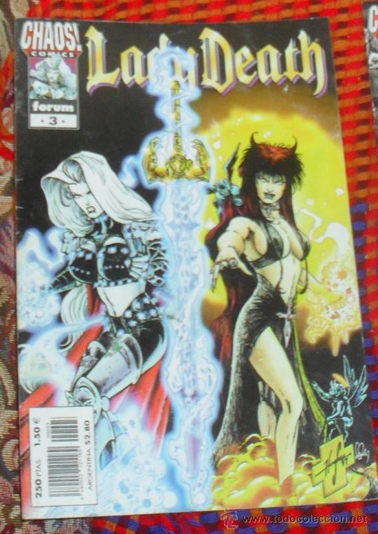 C&oacute;mics: LADY DEATH N&ordm; 3 COMICS FORUM CHAOS! - Foto 1
