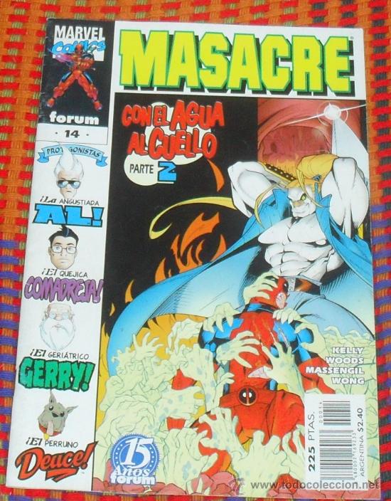 C&oacute;mics: MASACRE FORUM N&ordm; 14 COMICS  FORUM 225 PTAS - Foto 1