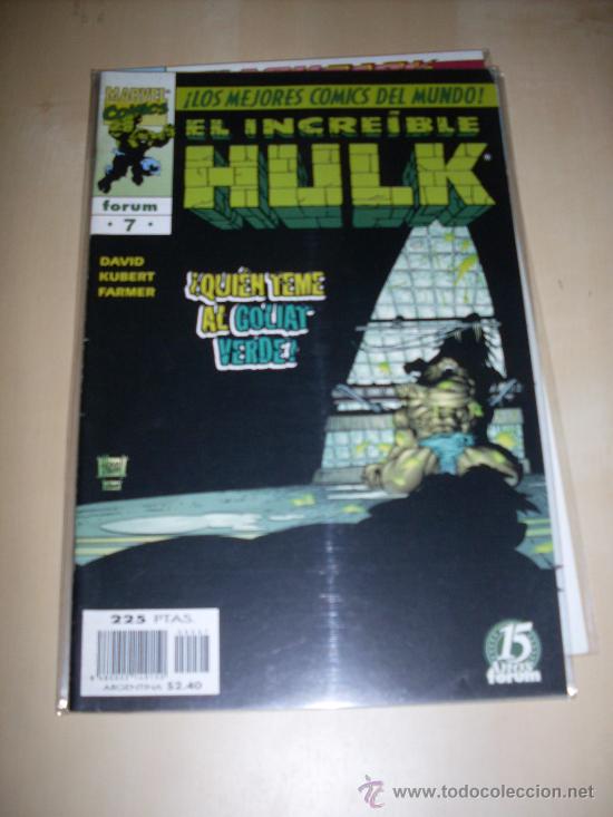 C&oacute;mics: FORUM EL INCREIBLE VOLUMEN 3 HULK NUMERO 7 - Foto 1