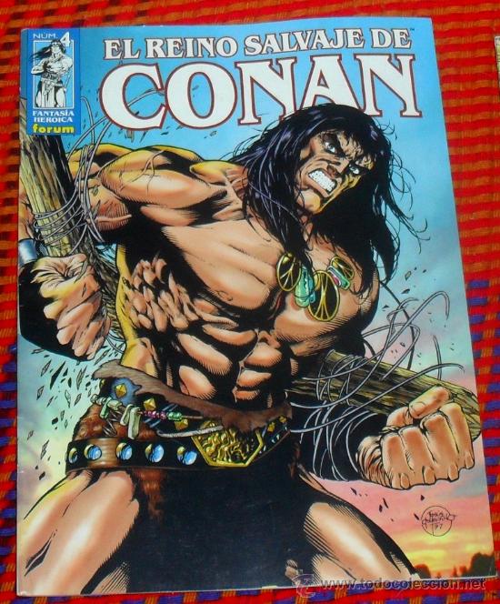 C&oacute;mics: EL REINO SALVAJE DE CONAN N&ordm; 4  COMICS FORUM - Foto 1