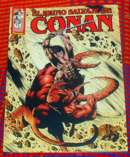 C&oacute;mics: EL REINO SALVAJE DE CONAN N&ordm; 3  COMICS FORUM - Foto 1