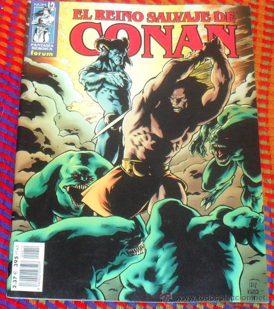 C&oacute;mics: EL REINO SALVAJE DE CONAN N&ordm; 12 COMICS FORUM - Foto 1