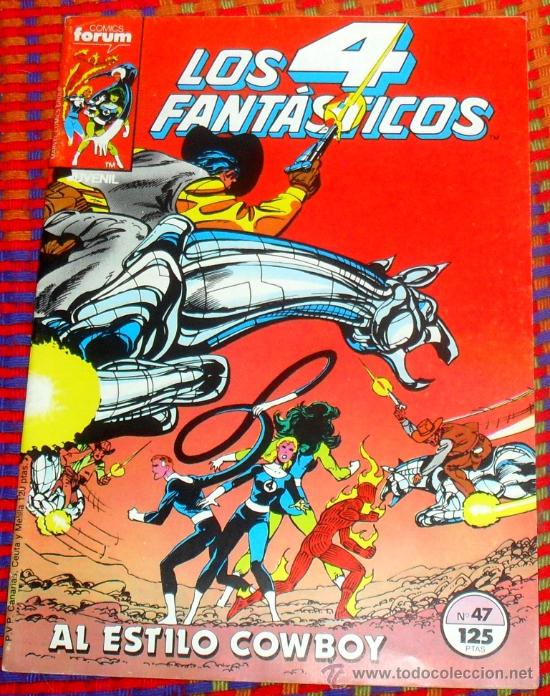 C&oacute;mics: LOS 4 FANTASTICOS N&ordm; 47. VOL. 1. MARVEL COMICS  FORUM - Foto 1