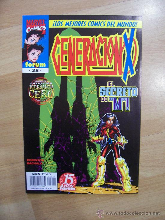 C&oacute;mics: GENERACI&Oacute;N X VOL. 2 n&ordm; 28. &iexcl;EL SECRETO DE &rdquo;M&rdquo;! - Foto 1