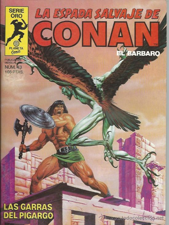 C&oacute;mics: La espada salvaje de Conan. N&uacute;mero 43. Primera edici&oacute;n - Foto 1
