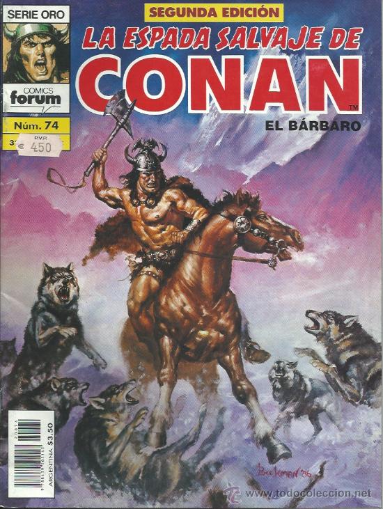 C&oacute;mics: La espada salvaje de Conan. N&uacute;mero 74. Segunda edici&oacute;n - Foto 1