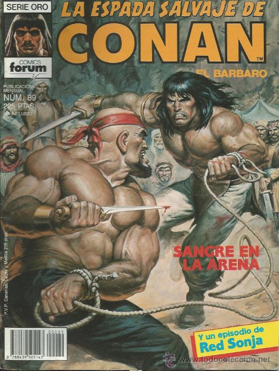 C&oacute;mics: La espada salvaje de Conan. N&uacute;mero 89. Primera edici&oacute;n - Foto 1
