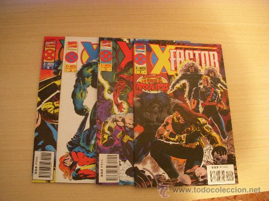 C&oacute;mics: X FACTOR ,LOS 4 PRIMEROS N&Uacute;MEROS, EDITORIAL FORUM - Foto 1
