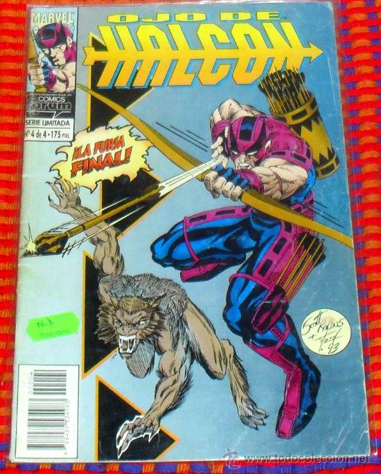 C&oacute;mics: OJO DE HALCON N&ordm; 4 DE 4. SERIE LIMITADA. MARVEL COMICS. FORUM. - Foto 1