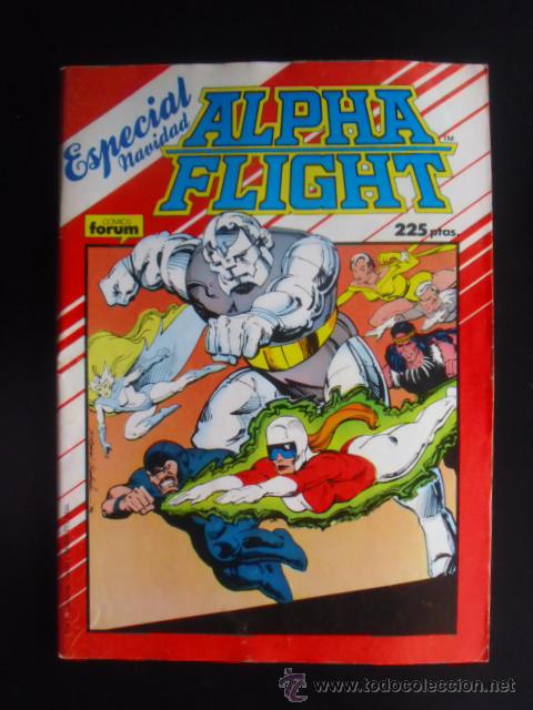 C&oacute;mics: Alpha Flight. Especial Navidad. A&ntilde;o 1987. - Foto 1