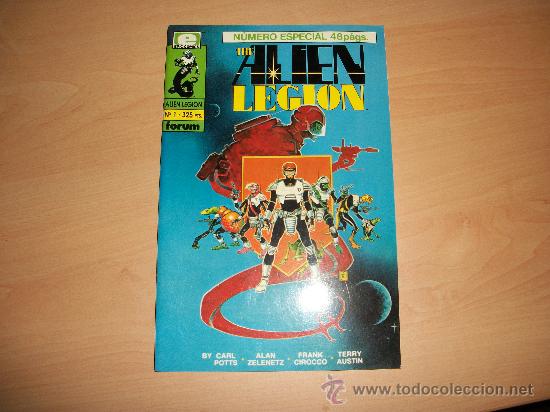 C&oacute;mics: ALIEN LEGION NUMERO ESPECIAL DE  48 P&Aacute;GINAS N&ordm; 1 - EDICIONES FORUM