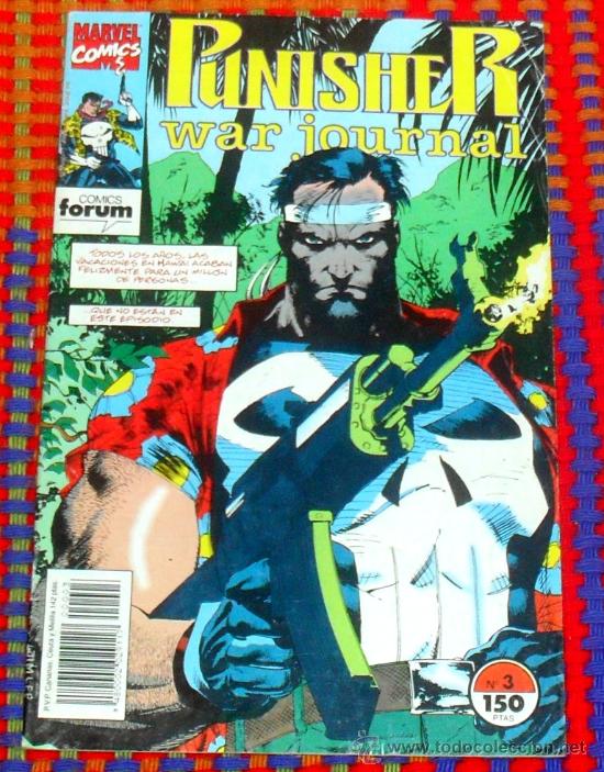 C&oacute;mics: punisher war journal n&ordm; 3 comics forum marvel comics 150 ptas - Foto 1