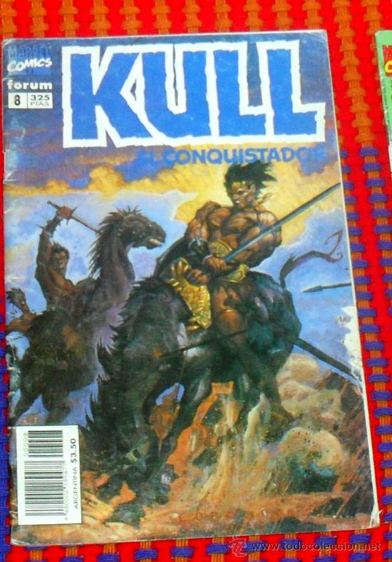 C&oacute;mics: kull el conquistador n&ordm; 8 comics forum marvel comics 325 ptas - Foto 1