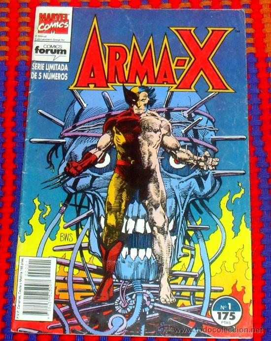 C&oacute;mics: arma-x n&ordm; 1 serie limitada 5 numeros comics forum 175 ptas - Foto 1