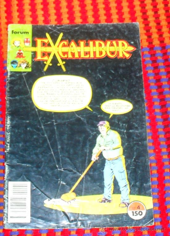 C&oacute;mics: Excalibur N&ordm; 4. VOL. 1. Marvel Comics. FORUM.