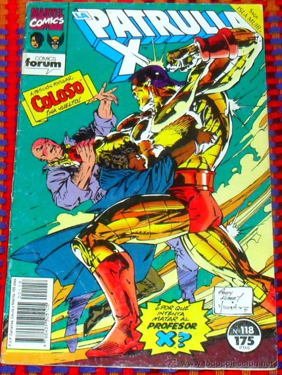 C&oacute;mics: LA PATRULLA X N&ordm; 118. VOL. 1. Marvel Comics. FORUM. - Foto 1