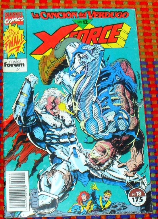 C&oacute;mics: X-FORCE N&ordm; 18. VOL. 1. La cancion del verdugo. MARVEL COMICS. FORUM. - Foto 1