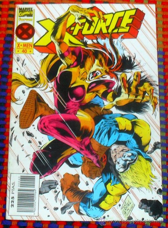 C&oacute;mics: X FORCE N&ordm; 40. VOL. 1. Marvel Comics. Forum. - Foto 1