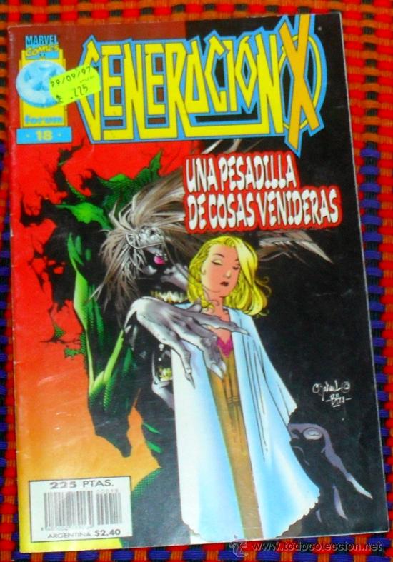 C&oacute;mics: GENERACION X N&ordm; 18. VOL. 2. MARVEL COMICS. FORUM. - Foto 1