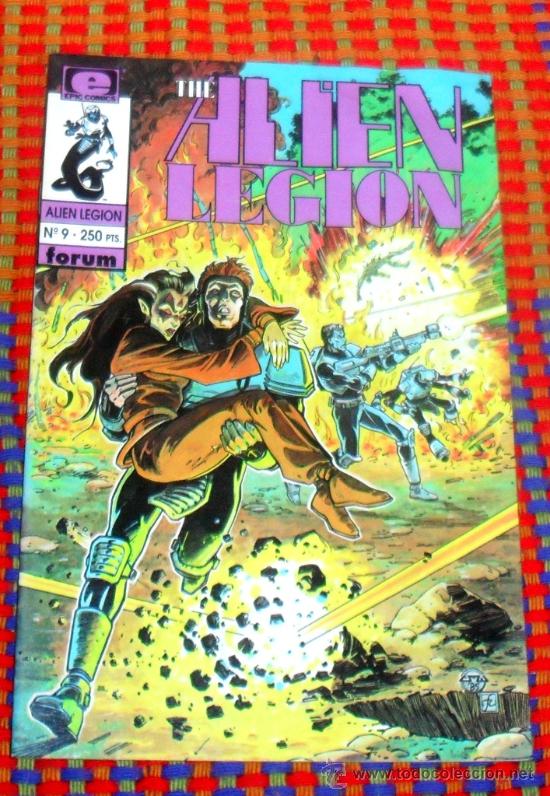 C&oacute;mics: THE ALIEN  LEGION N&ordm; 9. Forum Epic comics. - Foto 1